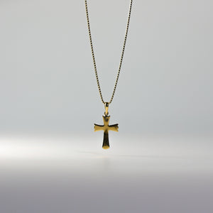 Gold Cross Pendant Model-2227 - Charlie & Co. Jewelry