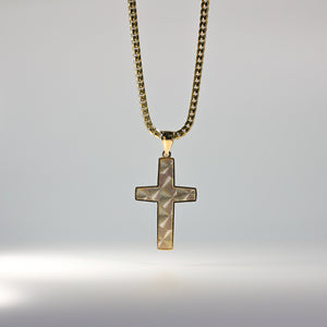 Gold Cross Pendant Model-1030 - Charlie & Co. Jewelry