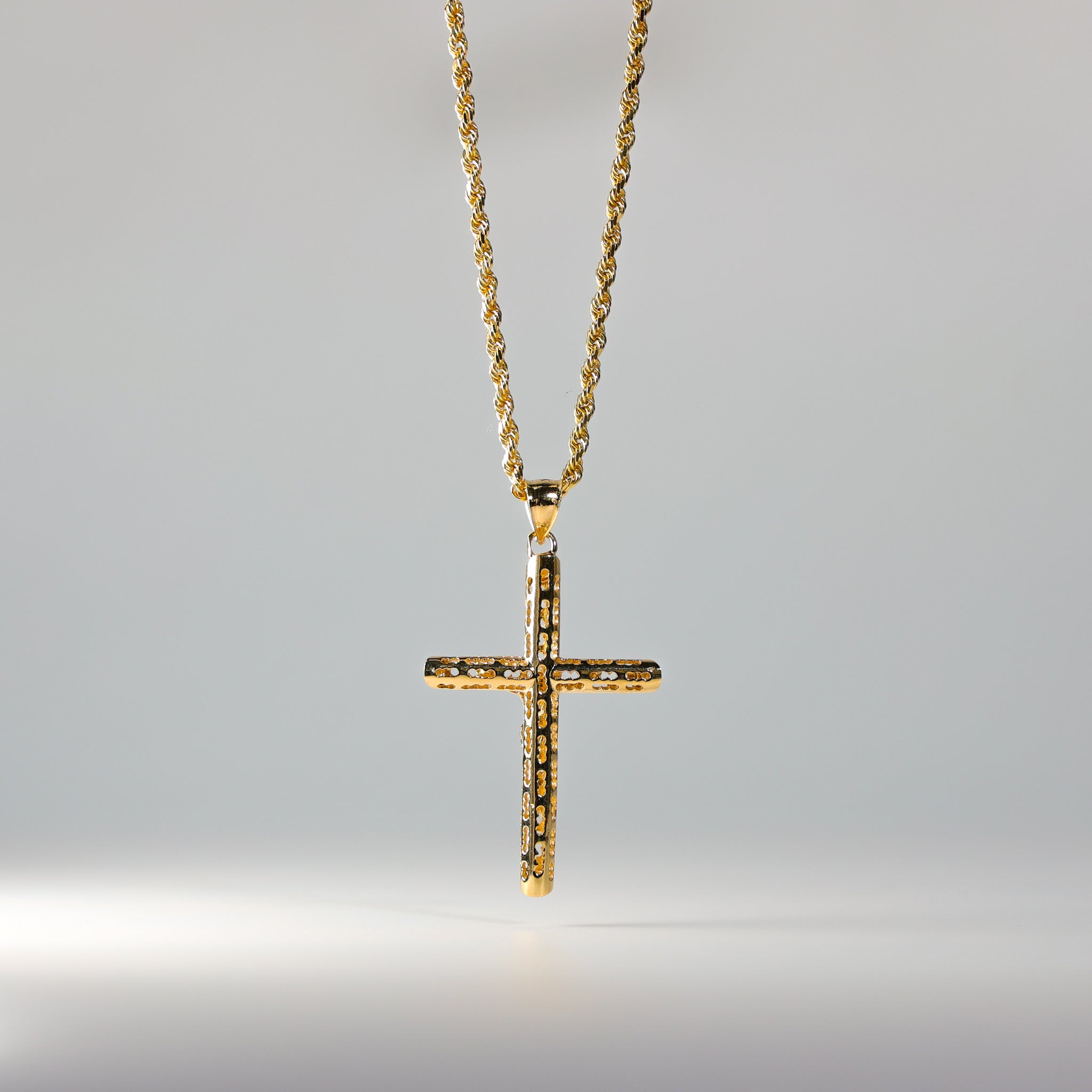 Memoir Gold plated Cross and Jesus Pendant : Anna Singh: Amazon.in: Fashion