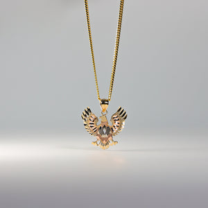 Gold Eagle Pendant Model-1604 - Charlie & Co. Jewelry