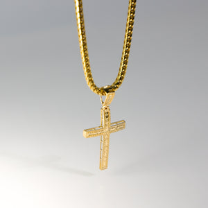 Gold Cross Pendant Model-2205 - Charlie & Co. Jewelry