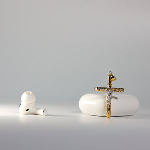 Copy of Gold Jesus Crucifix Cross Pendant Model-1213 - Charlie & Co. Jewelry