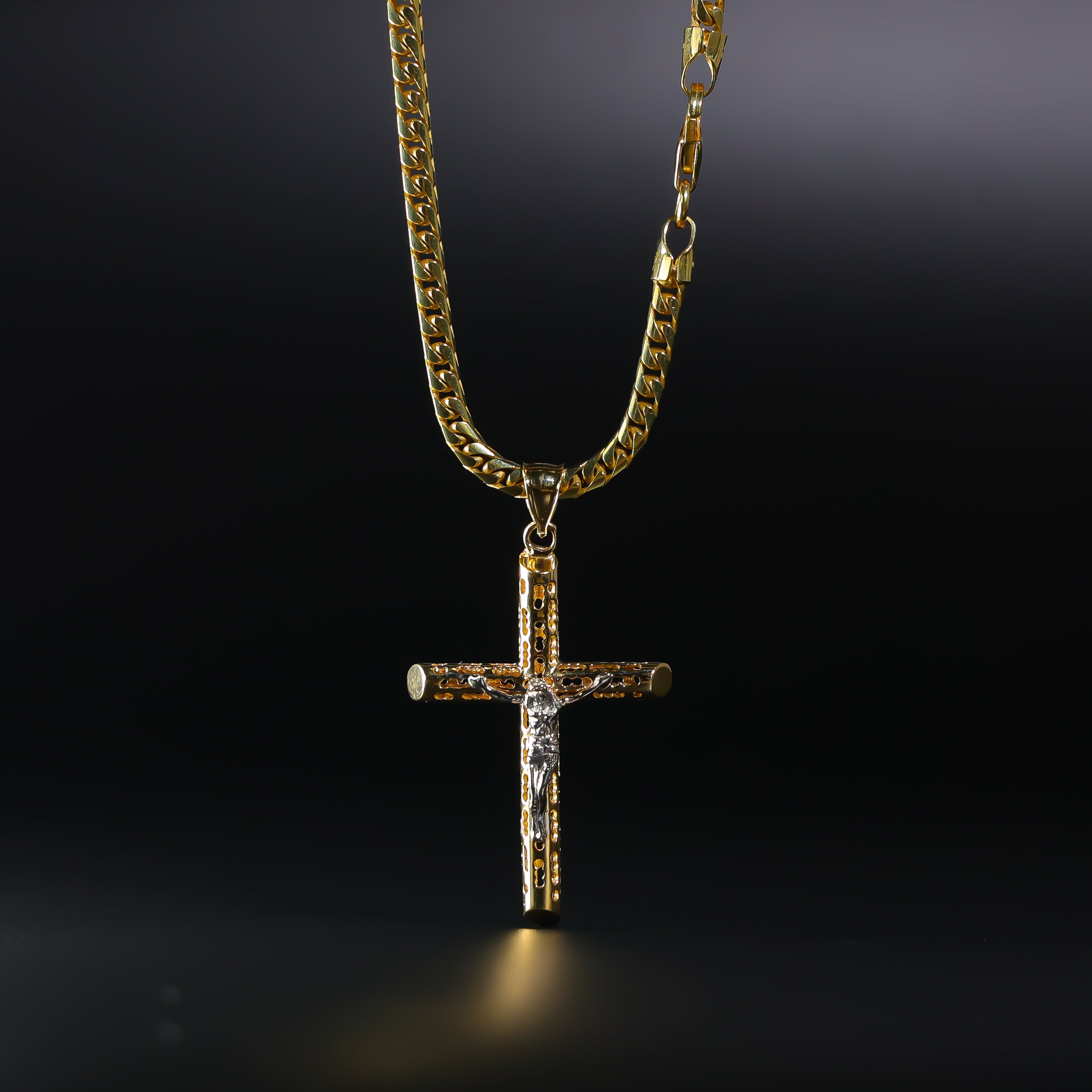 Jesus on sale Cross Pendant 14k Gold