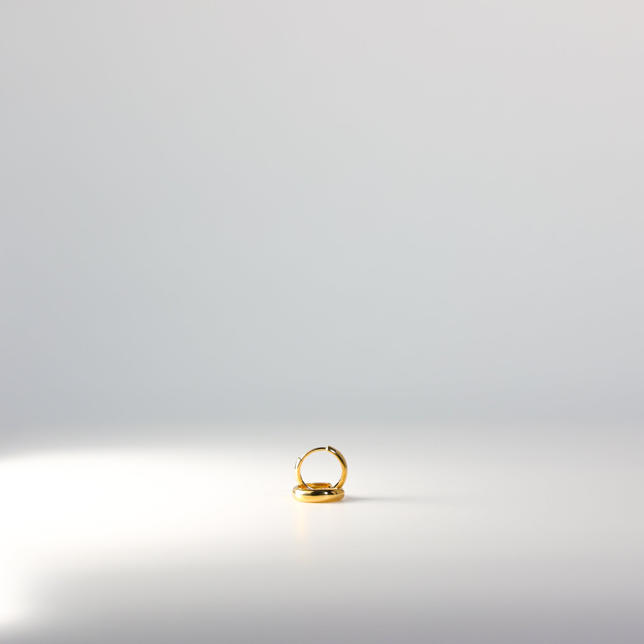 Beauty Standards Gold Hoop Earrings - 3 MM Thickness - Charlie & Co. Jewelry