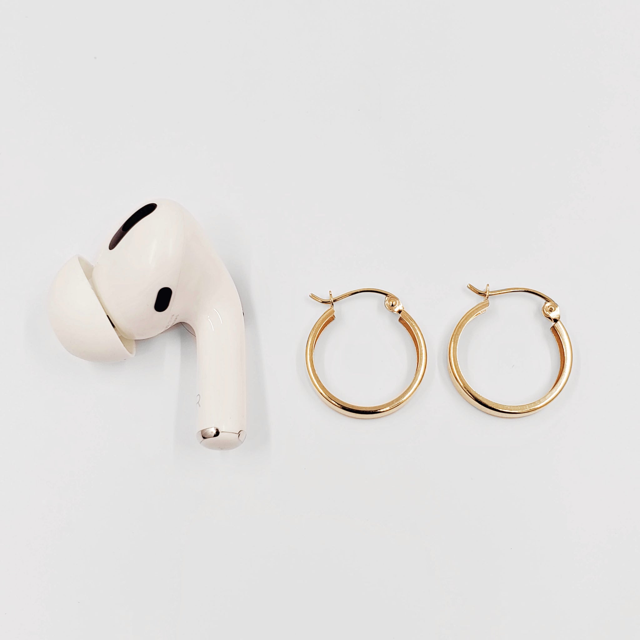 Classic Plain Hoop Earrings - 3 MM Thickness - ChaiCoJewelry