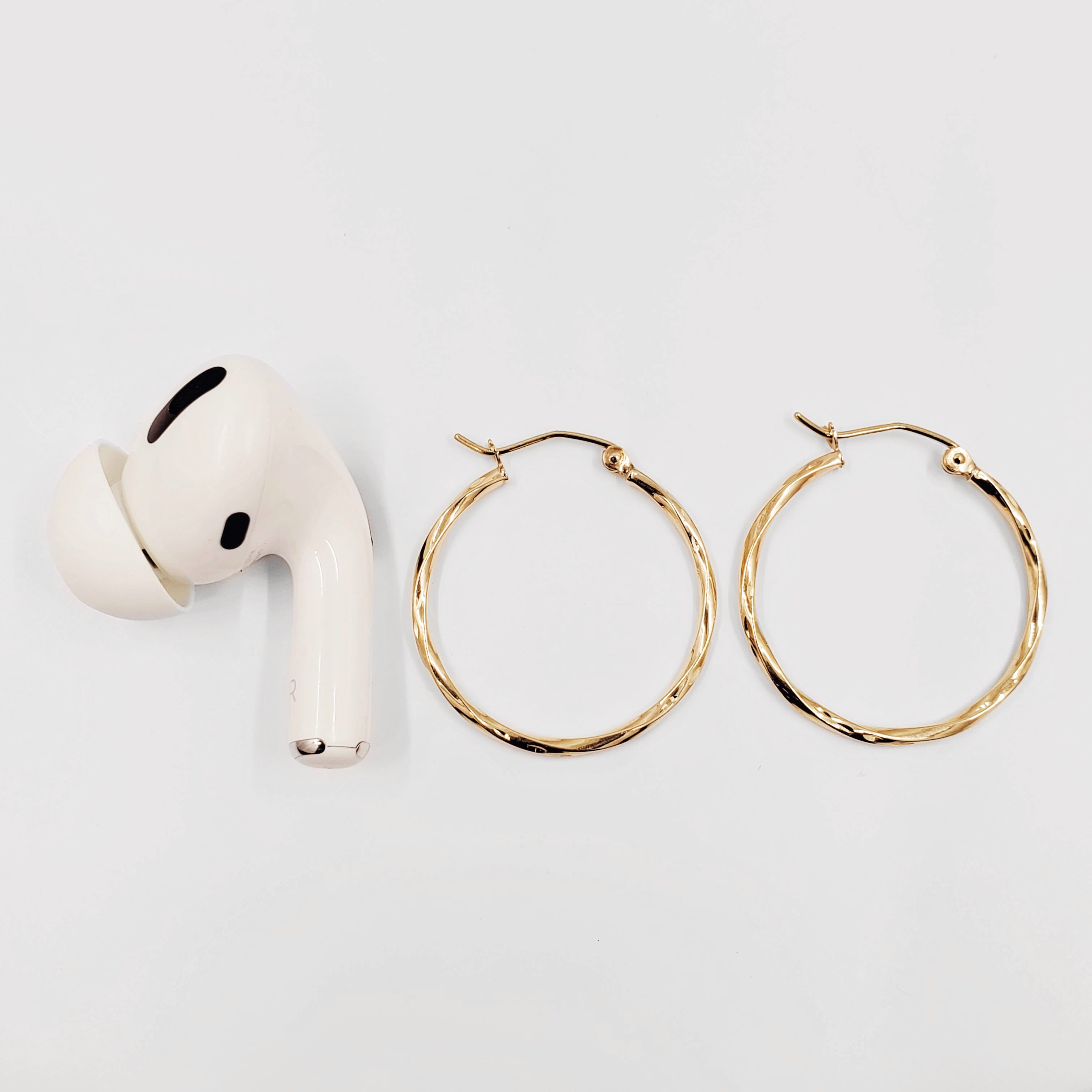 Twisted Hoop Earrings - ChaiCoJewelry