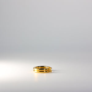 Beauty Standards Gold Hoop Earrings - 3 MM Thickness - Charlie & Co. Jewelry