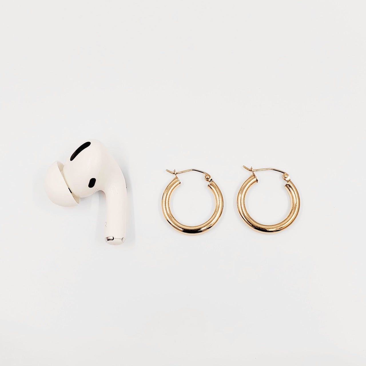Classic Plain Hoop Earrings - 3 MM Thickness - ChaiCoJewelry