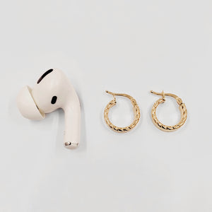 Braided Hoop Earrings - ChaiCoJewelry