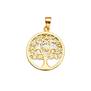 Gold Tree of Life Pendant Model-2387 - Charlie & Co. Jewelry