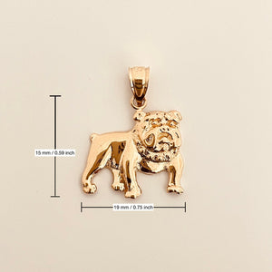 Bulldog Pendant - ChaiCoJewelry