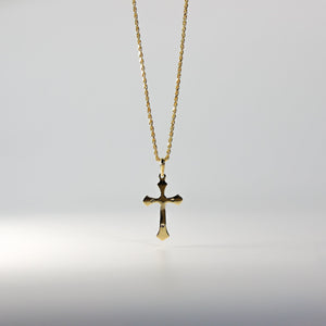Dainty Gold Crucifix Cross Religious Pendant - Charlie & Co. Jewelry