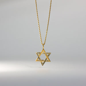 The Star of David Gold Pendant - Charlie & Co. Jewelry