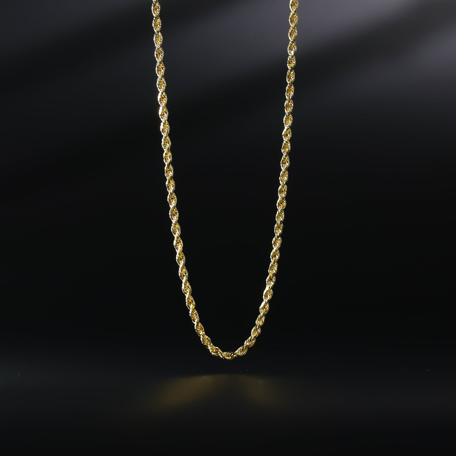 Classic Gold Cross Religious Pendant Model-0125 - Charlie & Co. Jewelry